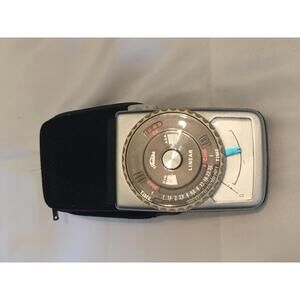 Toshiba Linear Light Meter Light Meter W Case Japan Quality Vintage‎ Photography